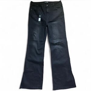 Fashion Nova Black Flare Jeans